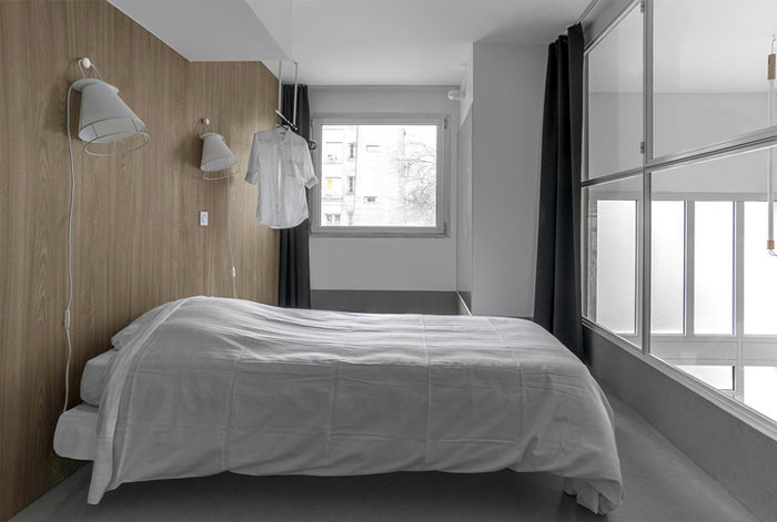 Проект двухуровневой студии в Париже