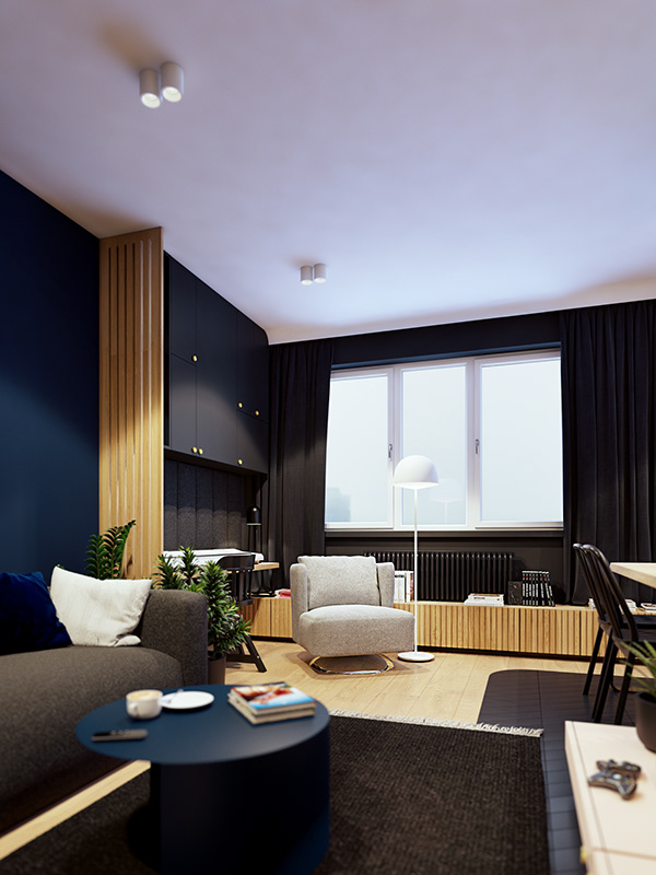 Проект квартиры в Копенгагене Проект квартиры в Копенгагене