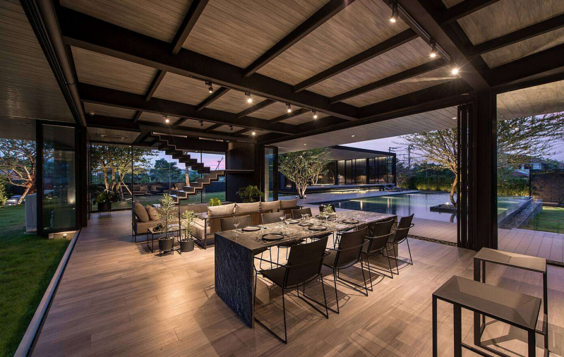 Роскошная резиденция, расположенная в Бангкоке Роскошная резиденция, расположенная в Бангкоке