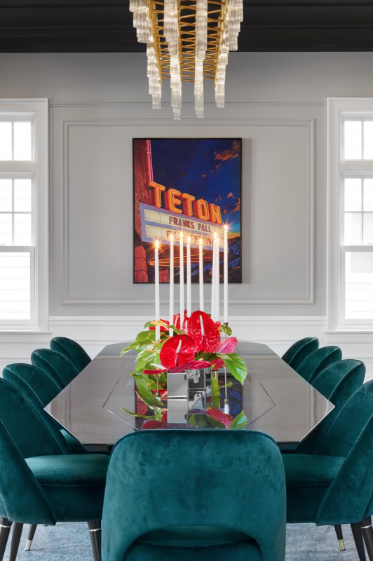 Современная классика в интерьере дома в Равенсвуде, Чикаго