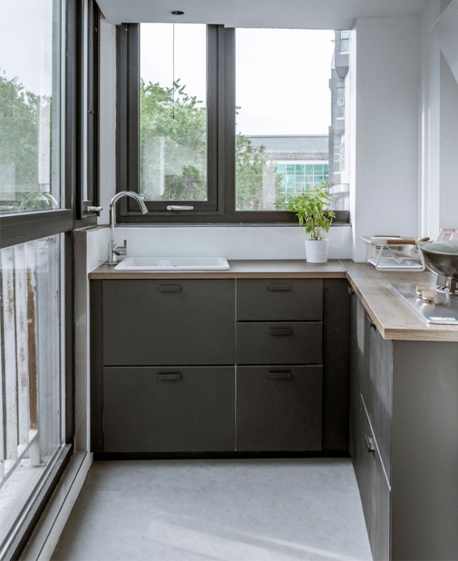 Апартаменты площадью 48 кв. м. с функциональным интерьером