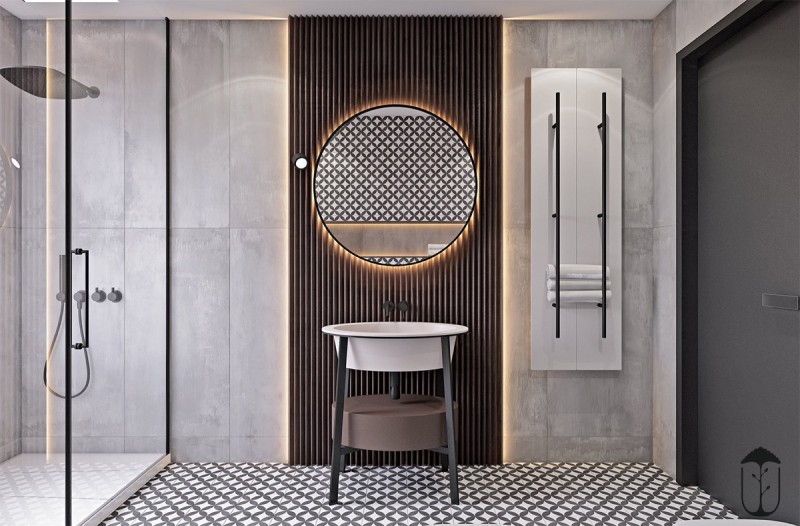 Двухуровневая квартира в Вильнюсе, Литва