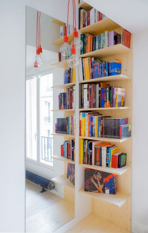 Интерьер квартиры площадью 32 кв.м. в Париже Интерьер квартиры площадью 32 кв.м. в Париже