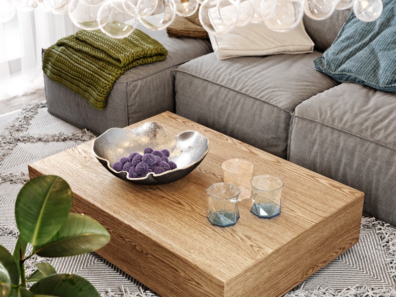 Интерьер квартиры в светлых тонах