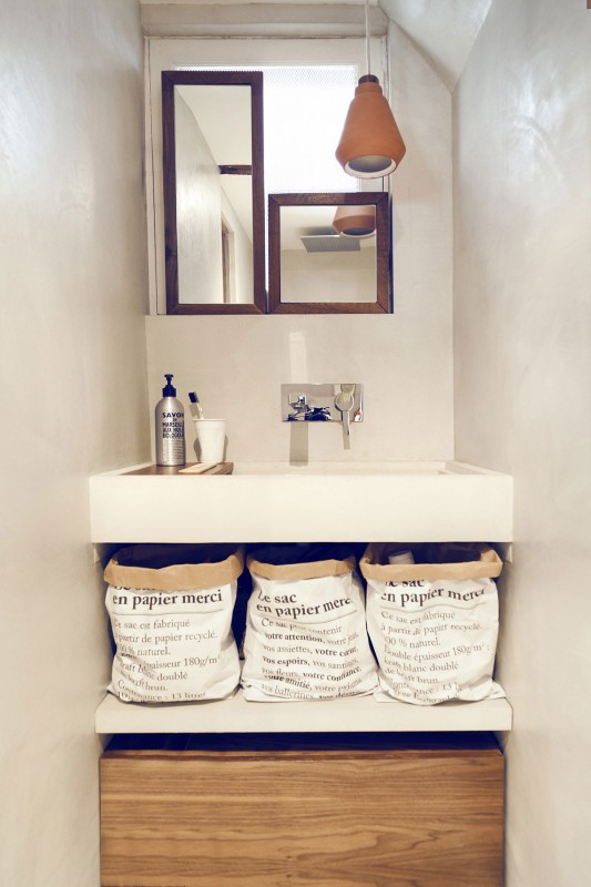 Очаровательная квартира в мансарде с деревянными балками