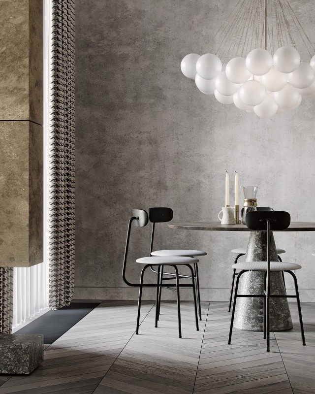 Роскошный интерьер квартиры площадью 107 кв.м.