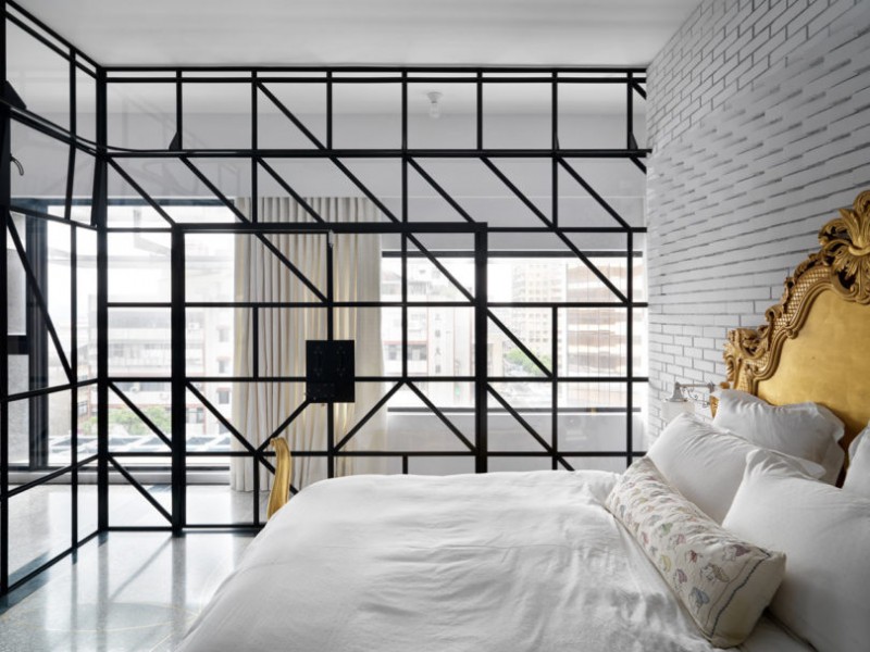 Современная квартира в Тайбэе площадью 132 м2