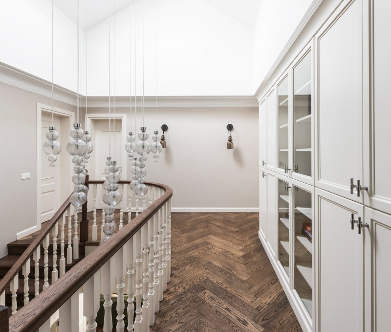 Интерьер коттеджа в приглушенных тонах Интерьер коттеджа в приглушенных тонах