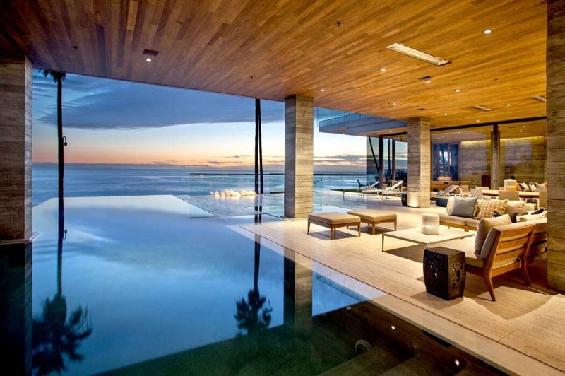 Интерьер пляжной резиденции Интерьер пляжной резиденции