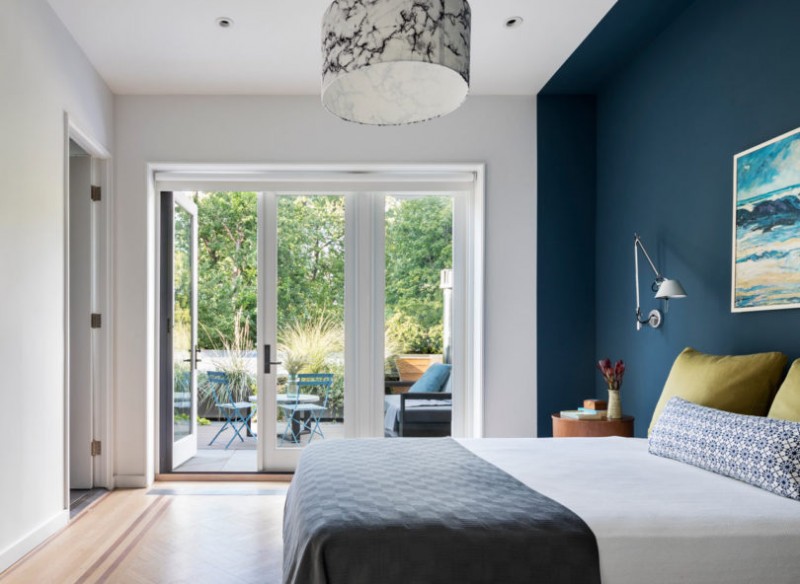 Очаровательный интерьер таунхауса в Бруклине Очаровательный интерьер таунхауса в Бруклине