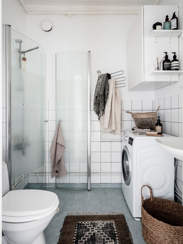 Однокомнатная квартира с мансардой в Швеции Однокомнатная квартира с мансардой в Швеции