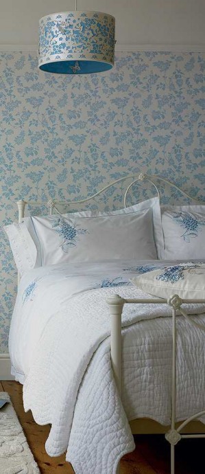 Оформление интерьера от дизайнеров бренда Laura Ashley
