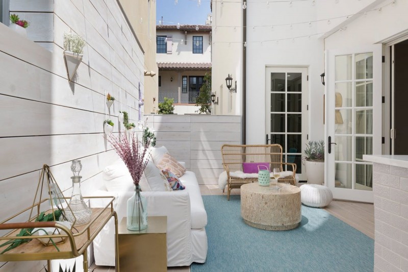 Просторный семейный дом в Калифорнии в стиле "бохо"