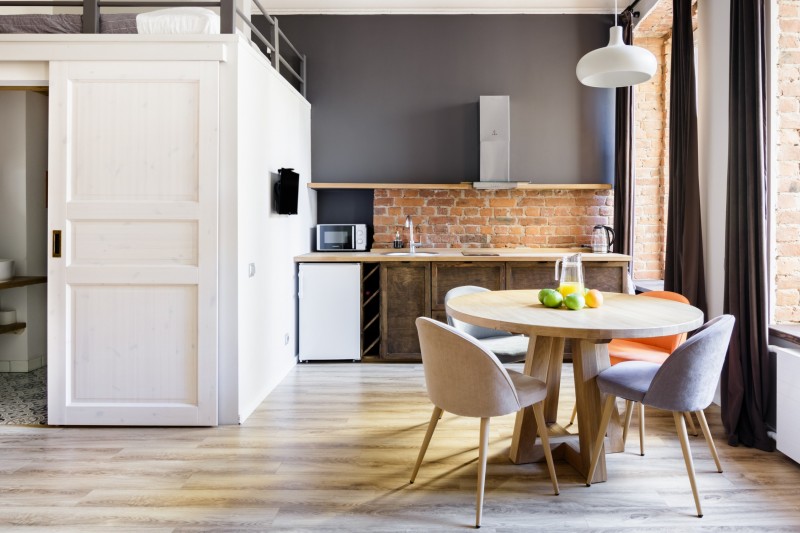 Уютная квартира, расположенная в здании 1914 года постройки