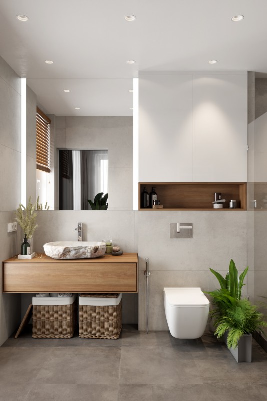 Апартаменты, оформленные в светлых тонах