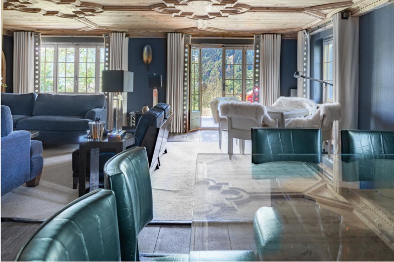 Просторное шале в деревне Гштад, Швейцария Просторное шале в деревне Гштад, Швейцария