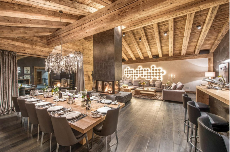 Шале в деревне Церматт, Швейцария