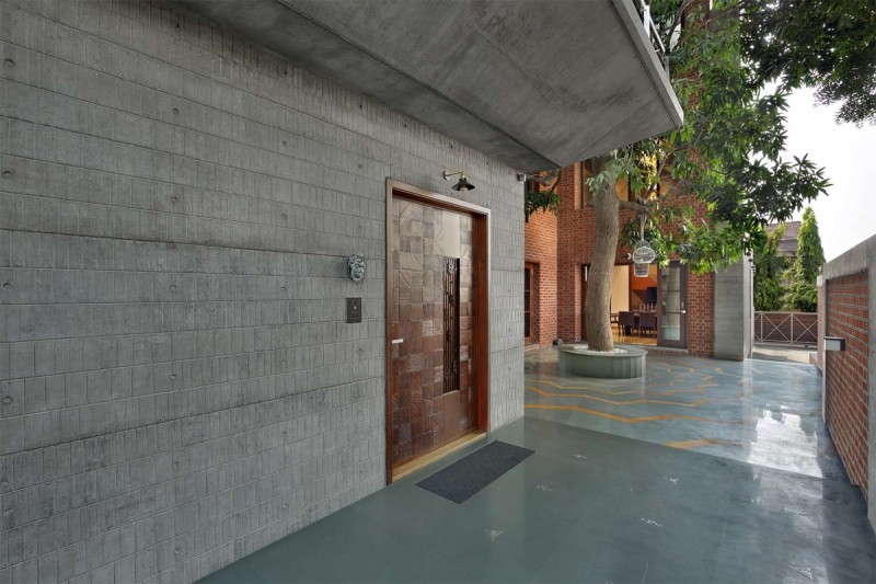 Современный дом, расположенный в Вадодаре, Индия