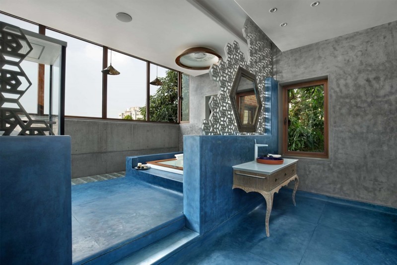 Современный дом, расположенный в Вадодаре, Индия