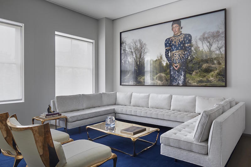 Дуплекс в бывшем промышленном здании на Манхэттене