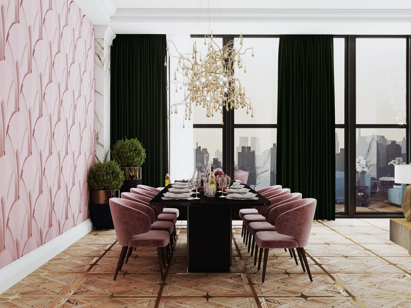 Люкс отеля в стиле "арт-деко"