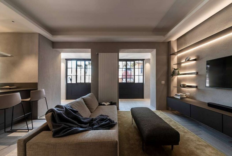 Мансардная квартира, расположенная в Риме