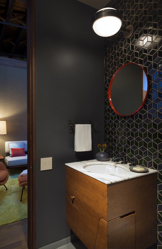 Апартаменты на верхнем этаже и крыше старого склада в Нью-Йорке