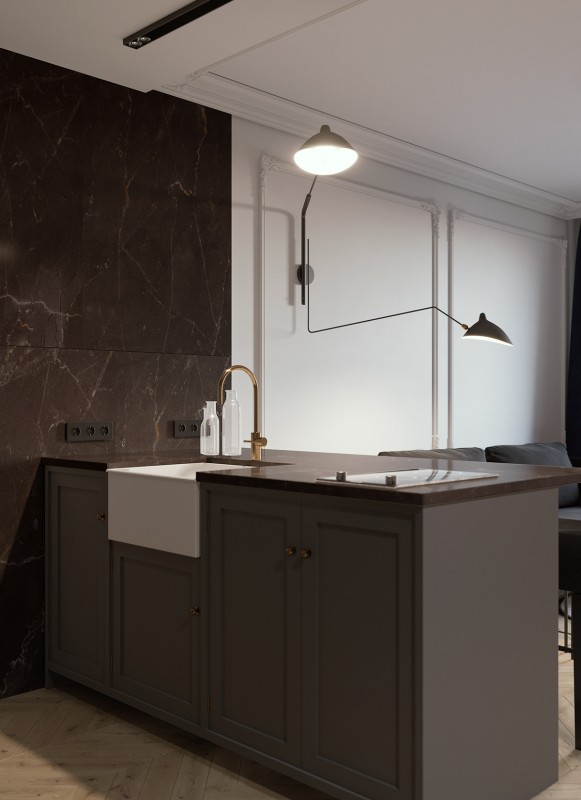 Апартаменты в стиле "контемпорари"