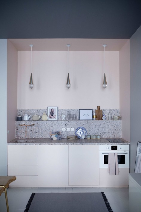 Дизайн парижской квартиры в пастельных тонах Дизайн парижской квартиры в пастельных тонах