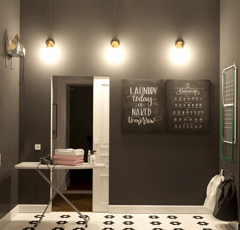 Эклектичный интерьер в скандинавском стиле