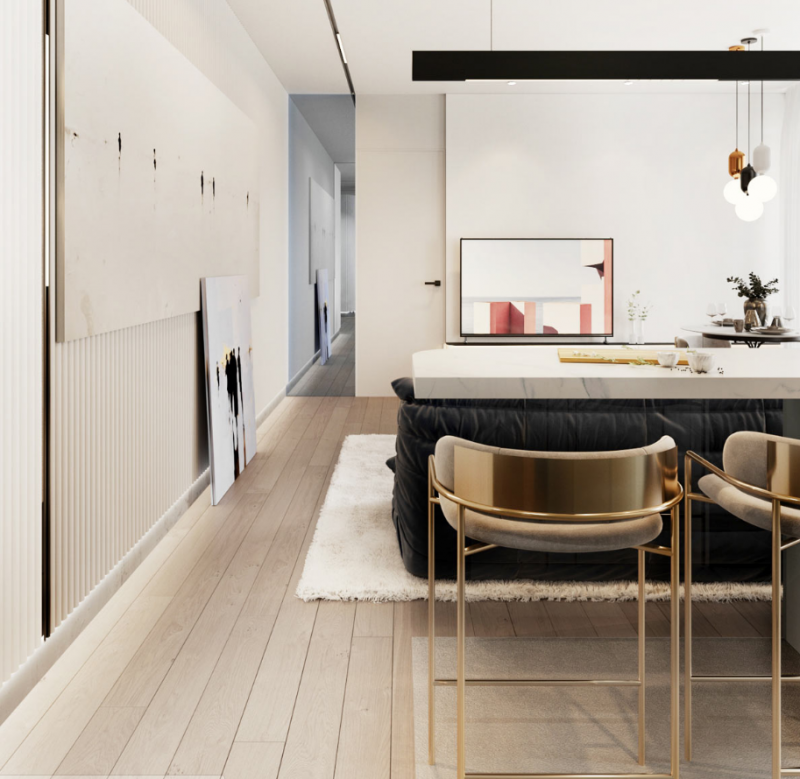 Функциональный и изящный интерьер