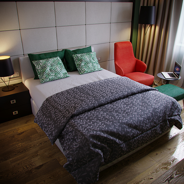 Интерьер квартиры площадью 78 кв.м.