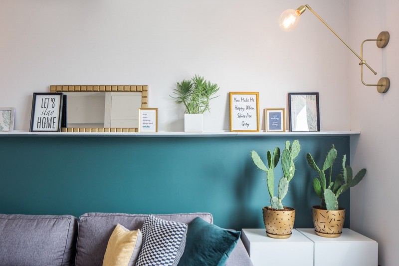 Легкий свежий интерьер апартаментов в Стамбуле