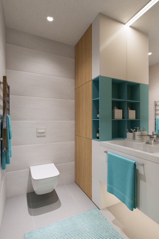 Натуральные пастельные тона в интерьере