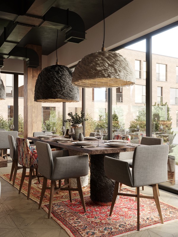 Проект ресторана грузинской кухни в Казахстане