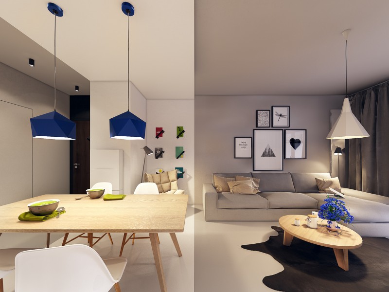 Проект уютной светлой квартиры Проект уютной светлой квартиры