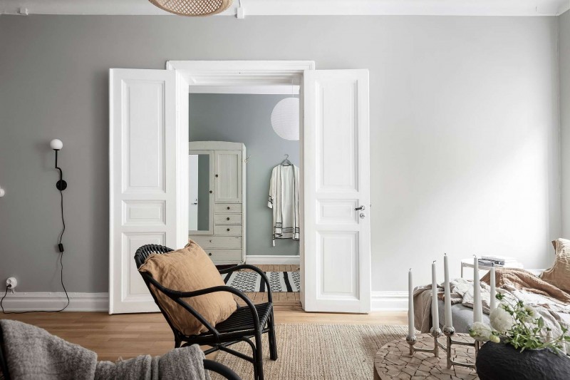 Со вкусом обустроенная квартира в Гётеборге, Швеция