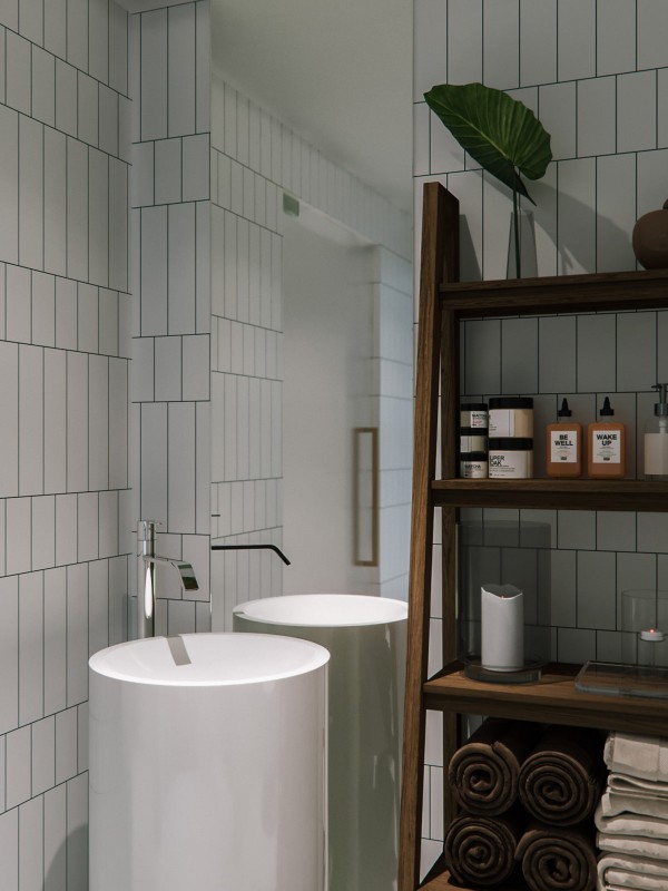 Современный загородный дом с бассейном и спа Современный загородный дом с бассейном и спа