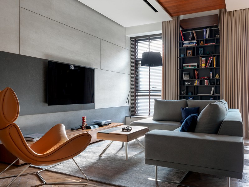 Интерьер холостяцкой квартиры