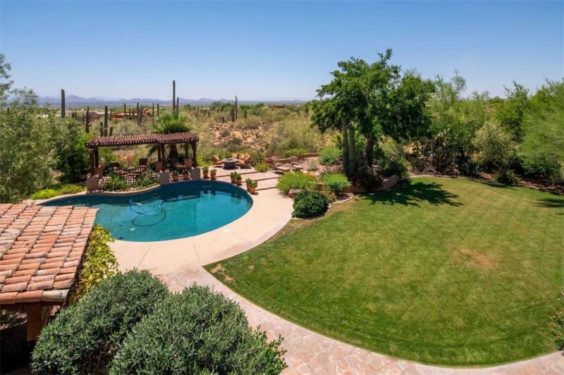 Интерьер особняка в городе Скоттсдейл, Аризона Интерьер особняка в городе Скоттсдейл, Аризона