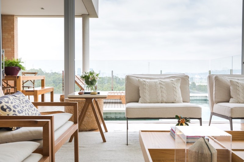 Использование дерева и белого цвета в оформлении уютного дома Использование дерева и белого цвета в оформлении уютного дома