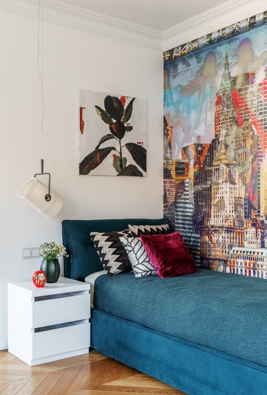 Яркий и необычный интерьер Яркий и необычный интерьер