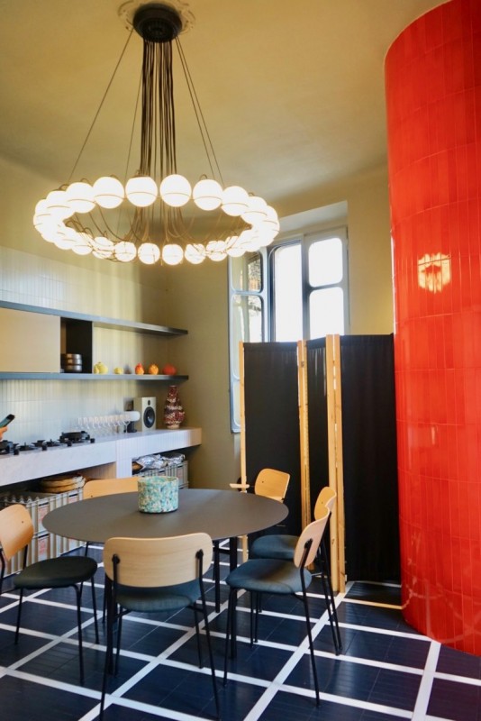 Оригинальное декорирование плиткой квартиры в Милане Оригинальное декорирование плиткой квартиры в Милане