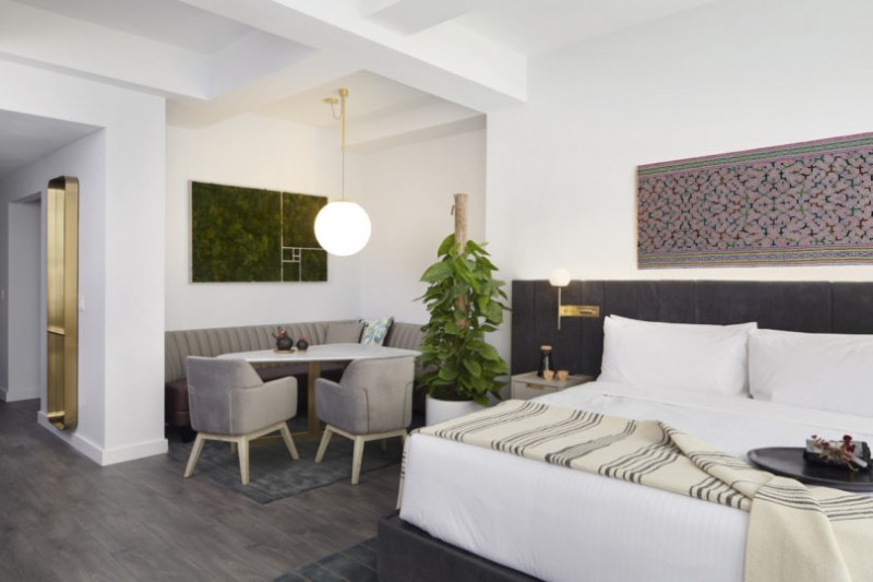 Отель с рабочими офисами Assemblage John Street 4* в Нью-Йорке