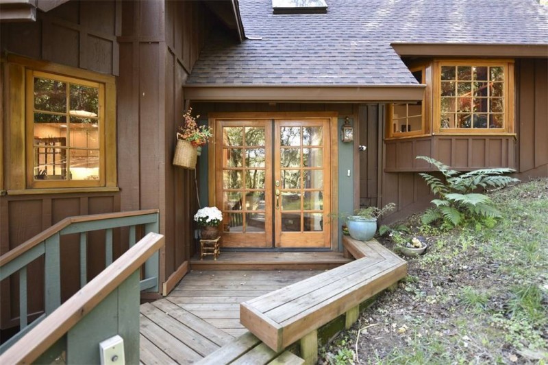 Уединенный дом в горах Майякамас, Напа, Калифорния