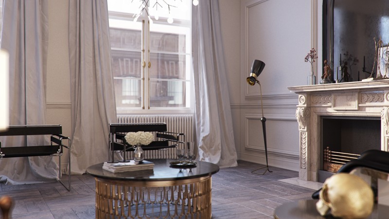 Апартаменты в неоклассическом стиле Апартаменты в неоклассическом стиле