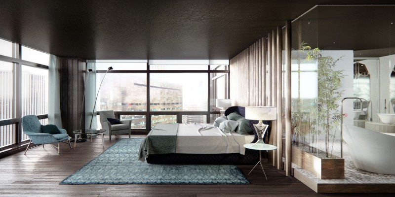 Интерьер апартаментов в Трамп-тауэр, Нью-Йорк Интерьер апартаментов в Трамп-тауэр, Нью-Йорк