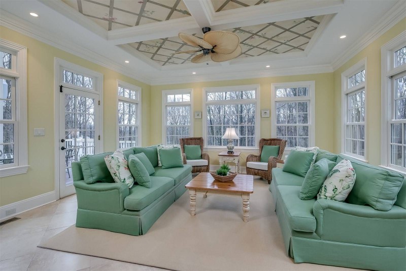 Интерьер поместья в Бернардсвилле, штат Нью-Джерси