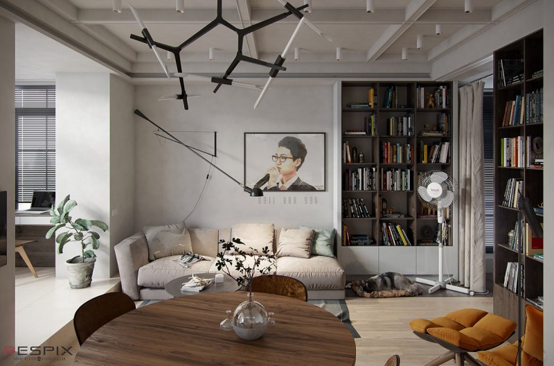 Интерьер студии в Ханое, Вьетнам