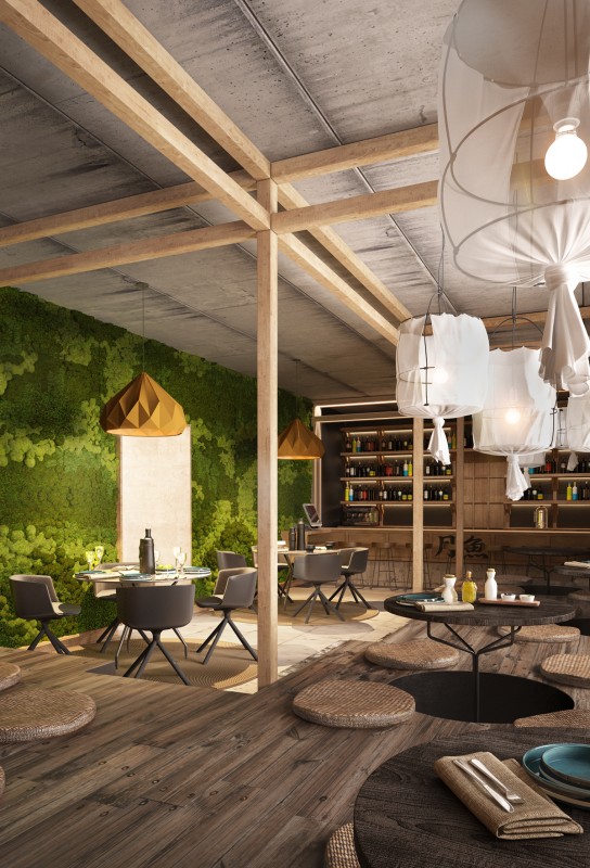 Проект японского ресторана